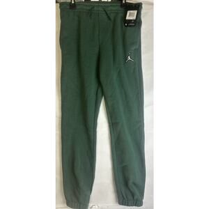 Nike Air Jordan Youth Large Boys Fleece Joggers Sweatpants Hunter Green